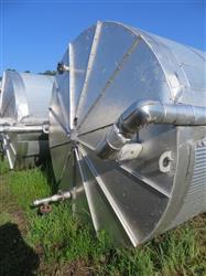Image 8000 Gallon MIDWEST TANK Vertical Insulated Tanks - Stainless Steel  - 12 from Bid-on-Equipment.com