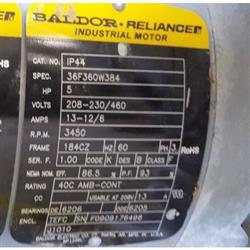Image 5 HP GAST IDEX R635OA-2 Regenair Regenerative Blower - 215 CFM at 105in SP - 3 from Bid-on-Equipment.com