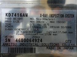 Image ANRITSU X-Ray Inspection System - Model KD7416AW - 12 from Bid-on-Equipment.com