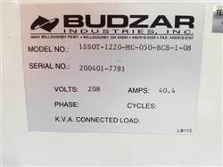 Image BUDZAR IND. 1SSOT Silver Series Hot Oil Unit - 12kW - 11 from Bid-on-Equipment.com