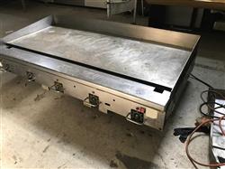 Image 60in VULCAN RRG60-1 Rapid Recovery Heavy Duty Gas Griddle - 137,500 BTU - 3 from Bid-on-Equipment.com