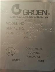 Image GROEN TD/FPC Commercial Braising Pan - 6 from Bid-on-Equipment.com
