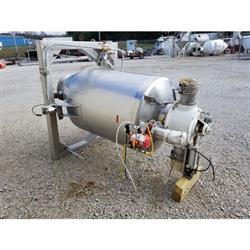 Image 32 Cu. Ft. Eccentric Dry Bulk Scale Hopper Weigh Bin - Stainless Steel - 4 from Bid-on-Equipment.com