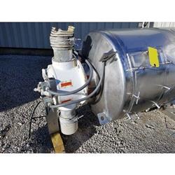 Image 32 Cu. Ft. Eccentric Dry Bulk Scale Hopper Weigh Bin - Stainless Steel - 6 from Bid-on-Equipment.com