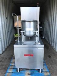 Image 40 Qt. VULCAN Tilting Kettle on Gas Boiler Base - 2 from Bid-on-Equipment.com