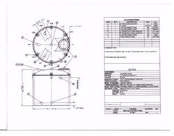 Image 4400 Gallon POLY PROCESSING Sulfuric Acid Storage Tank - 3 from Bid-on-Equipment.com
