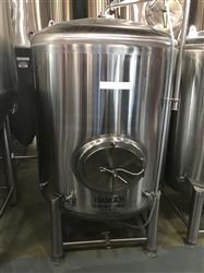 Image AMERICAN BEER EQUIPMENT 15BBL Tank - Approx. 500 Gallon, Single Wall, Stainless Steel - 1 from Bid-on-Equipment.com