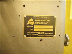 Image AMERICAN CAN CANCO 08-SF Can Seamer - 9 from Bid-on-Equipment.com
