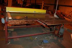 Image 82in S&S Corrugated Cardboard Slitter Scorer Slitter Machine Sample Table with Video - 6 from Bid-on-Equipment.com