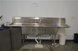 Image ATLANTA CULINARY EQUIPMENT 3 Compartment Sink - 1 from Bid-on-Equipment.com