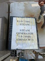 Image ELECTRO-STEAM Steam Generator - Model LB-240 - 29 from Bid-on-Equipment.com