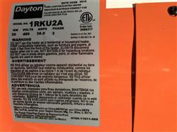 Image DAYTON 1RKU2A Portable Heater - 3 from Bid-on-Equipment.com