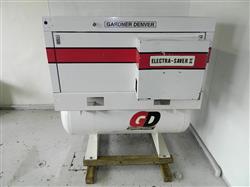 Image 25 HP GARDNER DENVER Rotary Screw Air Compressor - Model EBE99N, 100 CFM at 100 PSI - 10 from Bid-on-Equipment.com