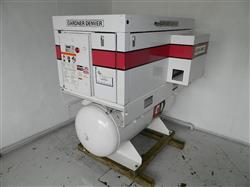 Image 25 HP GARDNER DENVER Rotary Screw Air Compressor - Model EBE99N, 100 CFM at 100 PSI - 11 from Bid-on-Equipment.com