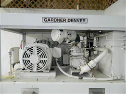 Image 25 HP GARDNER DENVER Rotary Screw Air Compressor - Model EBE99N, 100 CFM at 100 PSI - 5 from Bid-on-Equipment.com