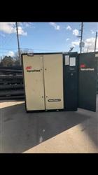 Image 100 HP INGERSOLL RAND Rotary Screw Air Compressor - Model IRN100H-CC - 1 from Bid-on-Equipment.com