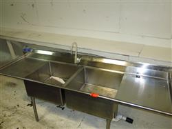 Image LAMBERTSON Sink - Stainless Steel - 4 from Bid-on-Equipment.com