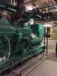 Image 2000 kW CUMMINS Diesel Generator - Model DQKAB-7223000 - 1 from Bid-on-Equipment.com