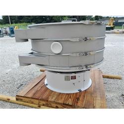 Image 60in Two Deck Vibratory Separator Screener Sifter Shaker - Stainless Steel - 4 from Bid-on-Equipment.com
