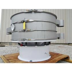 Image 60in Two Deck Vibratory Separator Screener Sifter Shaker - Stainless Steel - 6 from Bid-on-Equipment.com