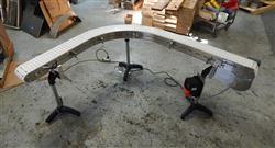 Image 90 Degree Right Turn Conveyor - Stainless Steel - 1 from Bid-on-Equipment.com