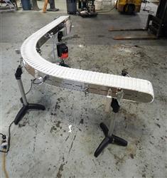 Image 90 Degree Right Turn Conveyor - Stainless Steel - 3 from Bid-on-Equipment.com