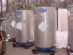 Image 500 Gallon METALCRAFT Tote Tank - 316 Stainless Steel - 1 from Bid-on-Equipment.com