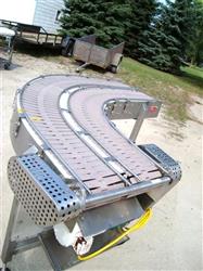 Image Dual Lane 90 Degree Slat Top Conveyor - 10in Wide - 3 from Bid-on-Equipment.com
