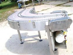 Image Dual Lane 90 Degree Slat Top Conveyor - 10in Wide - 1 from Bid-on-Equipment.com