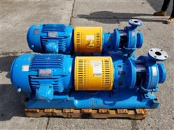 Image 30 HP GOULDS Pump - 460V, 3550RPM, 316 Stainless Steel, TEFC, Lot of 2 - 7 from Bid-on-Equipment.com