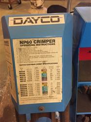 Image DAYCO NP60 Hose Crimper - 2 from Bid-on-Equipment.com