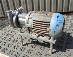Image AMPCO AC 114 Centrifugal Pump - 1.5in X 1.5in, 316 Stainless Steel, Sanitary - 3 from Bid-on-Equipment.com