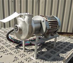 Image AMPCO AC 114 Centrifugal Pump - 1.5in X 1.5in, 316 Stainless Steel, Sanitary - 1 from Bid-on-Equipment.com