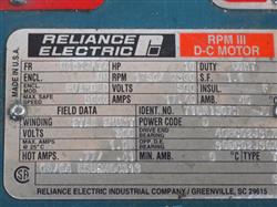 Image RELIANCE DC Motor - 5 from Bid-on-Equipment.com