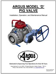 Image 8in ARGUS 300 Lbs. Pig Valve - New Surplus - 5 from Bid-on-Equipment.com