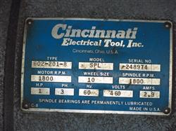 Image CINCINNATI SPL Grinder - 3 from Bid-on-Equipment.com