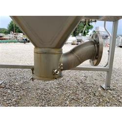 Image 50 Cu. Ft. MTC Storage Dump Hopper - Stainless Steel, 3000 Lb. Capacity - 7 from Bid-on-Equipment.com