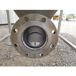 Image 50 Cu. Ft. MTC Storage Dump Hopper - Stainless Steel, 3000 Lb. Capacity - 8 from Bid-on-Equipment.com