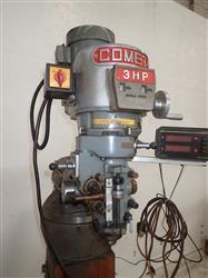Image COMET 3HP Vertical Mill - 3 from Bid-on-Equipment.com