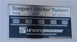 Image UNION PROCESS Attrition Mill - Type B, Size S1 - 2 from Bid-on-Equipment.com