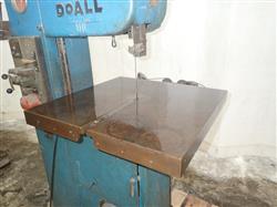 Image DOALL Vertical Band Saw - 3 from Bid-on-Equipment.com