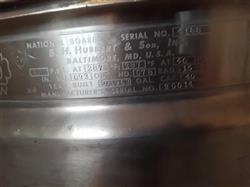 Image 40 Gallon B.H. HUBERT & SONS Steam Kettle - Model PTK 40 - 2 from Bid-on-Equipment.com