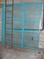 Image 5 Heavy Duty Expanded Metal Security Cage Wall - Needs Hardware & Door Hinges - 4 from Bid-on-Equipment.com