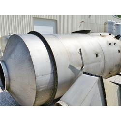 Image SLY INC. 265 Impinjet Wet Gas Scrubber with Fan - 15,000 CFM, Stainless Steel - 9 from Bid-on-Equipment.com
