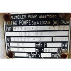 Image ALLWEILER NTT40 200 186 Volute Casing Centrifugal Pump - NT Series - 2 from Bid-on-Equipment.com