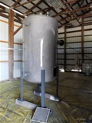 Image 650 Gallon Tank/Vessel - 304 Stainless Steel - 9 from Bid-on-Equipment.com