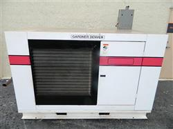Image 100 HP GARDNER DENVER Rotary Screw Air Compressor - Model EBPQMC, 400 CFM at 100 PSI - 9 from Bid-on-Equipment.com
