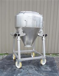 Image 100 Gallon Tank - Stainless Steel - 6 from Bid-on-Equipment.com