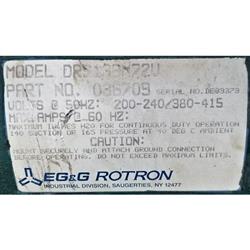 Image 20 HP ROTRON DRS13BM72V Regenerative Industrial Blower - 3 from Bid-on-Equipment.com