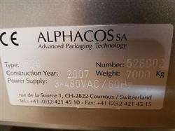 Image ALPHACOS Aseptic IV Bag Filling and Closing Machine - Type 526 - 6 from Bid-on-Equipment.com